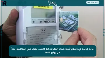 زيادة جديدة في رسوم شحن عداد الكهرباء أبو كارت.. تعرف على التفاصيل بدءاً من يونيو 2025